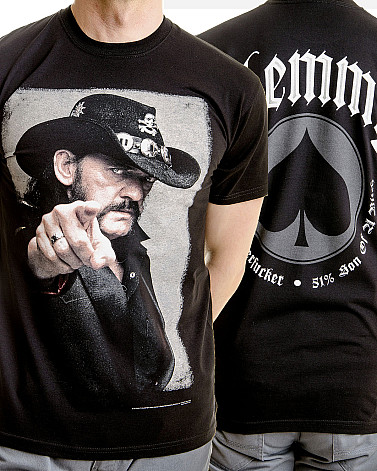 Motorhead tričko, Lemmy Pointing Photo, pánske