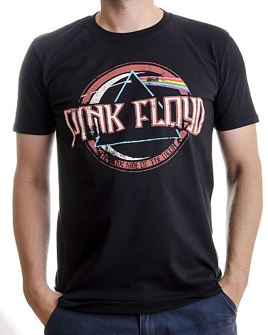 Pink Floyd tričko, DSOTM Vintage Seal, pánske