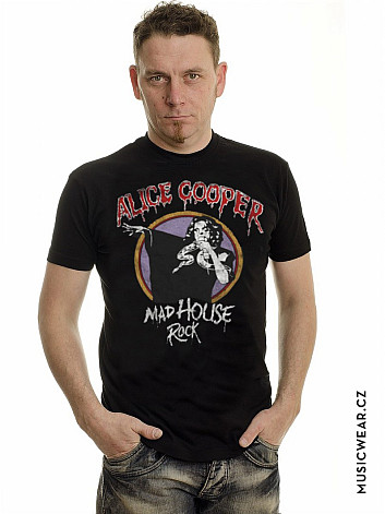 Alice Cooper tričko, Mad House Rock, pánske