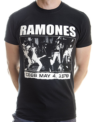 Ramones tričko, CBGBS 1978, pánske