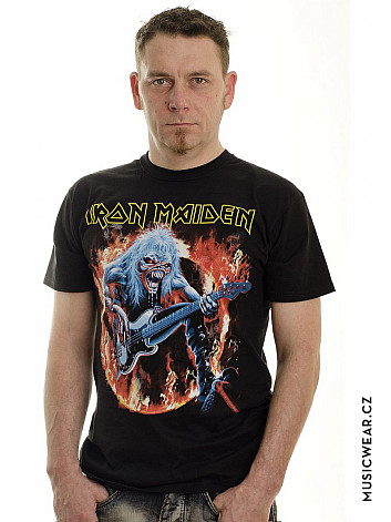 Iron Maiden tričko, Fear Live Flames, pánske