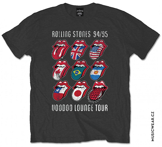 Rolling Stones tričko, Voodoo Lounge Tongues, pánske