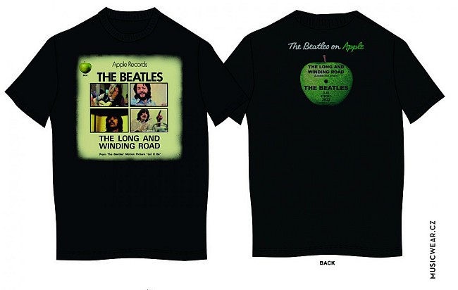 The Beatles tričko, Long & Winding Road , pánske