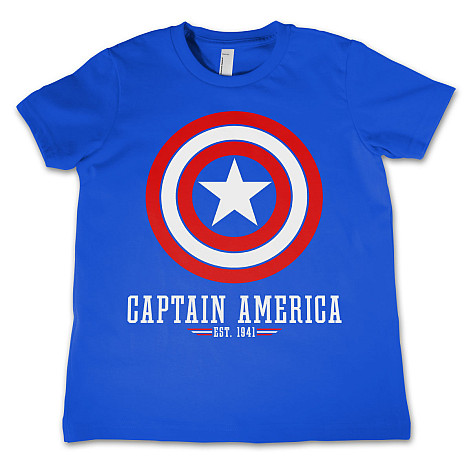 Captain America tričko, Logo Kids, detské