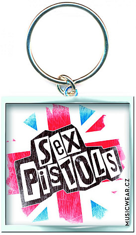 Sex Pistols kľúčenka, Union Jack