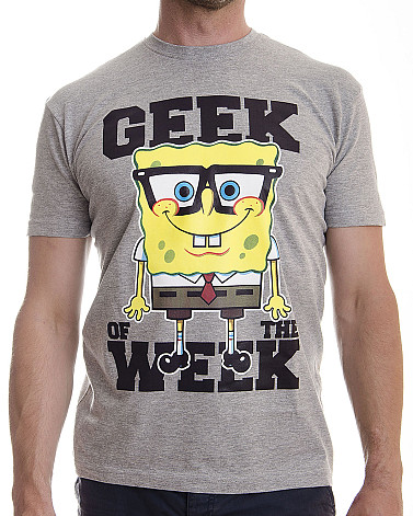 SpongeBob Squarepants tričko, Geek Of The Week, pánske