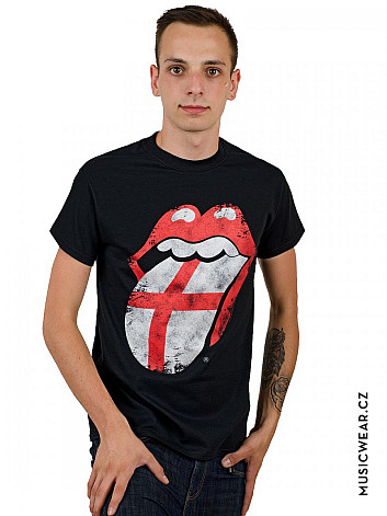 Rolling Stones tričko, England Tongue, pánske