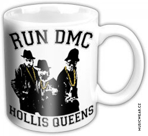 Run DMC keramický hrnček 250ml, Holis Queens Pose White
