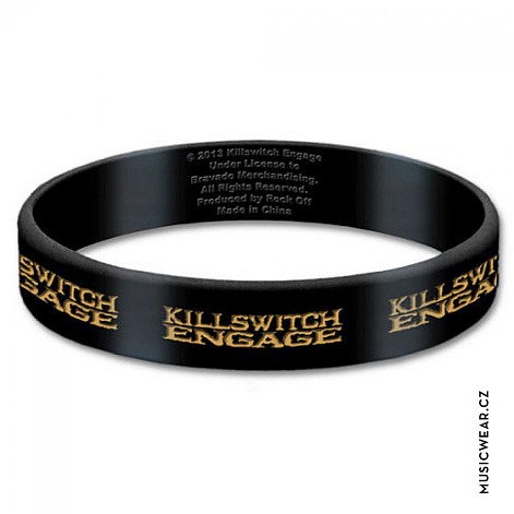 Killswitch Engage silikonový náramok, Logo