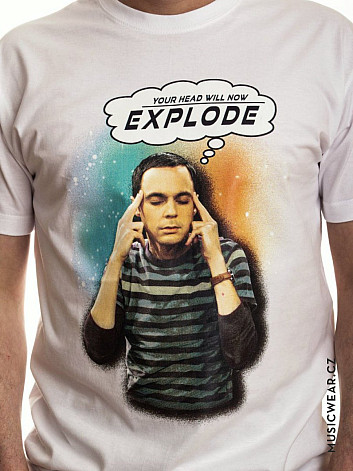 Big Bang Theory tričko, Sheldon Your Head Will Now Explode, pánske