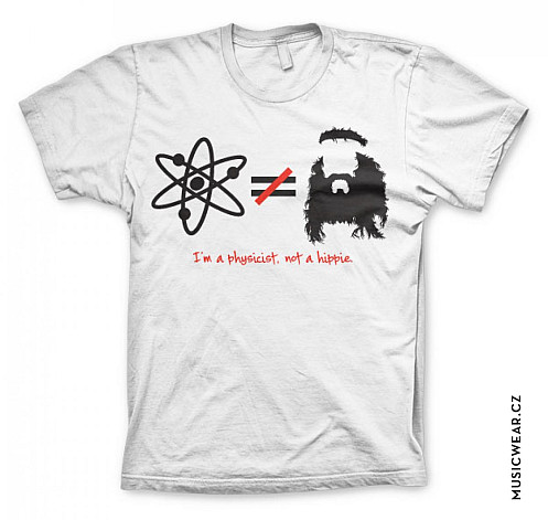 Big Bang Theory tričko, I´m A Physicist Not A Hippie, pánske
