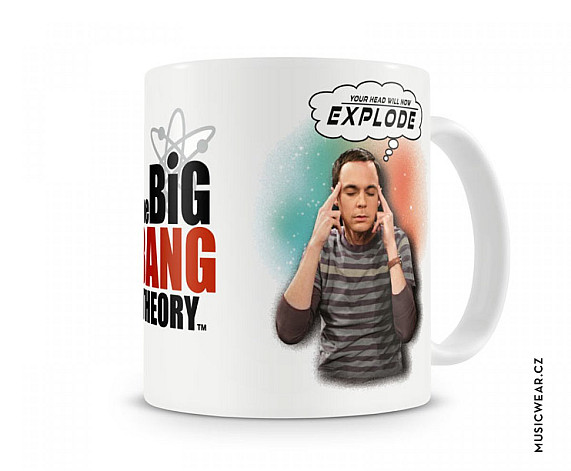 Big Bang Theory keramický hrnček 250ml, Your Head Will Now Explode