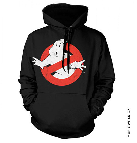 Ghostbusters mikina, Distressed Logo Hoodie, pánska