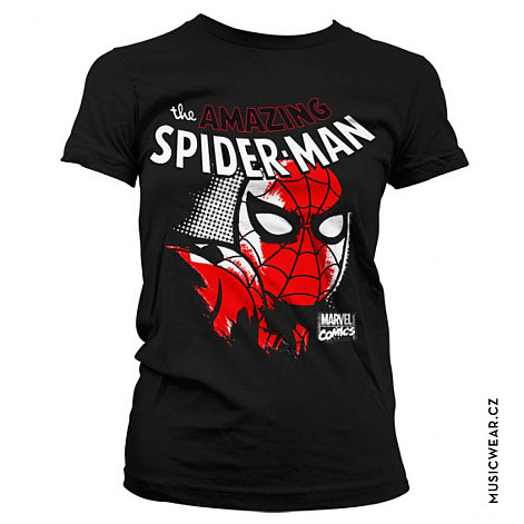Spiderman tričko, Close Up Girly, dámske