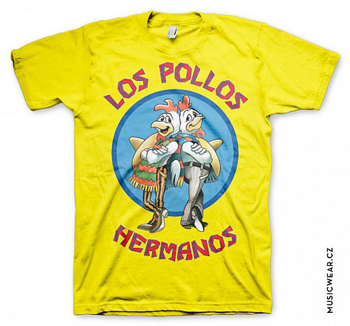 Breaking Bad tričko, Los Pollos Hermanos Yellow, pánske