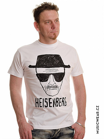 Breaking Bad tričko, Heisenberg Sketch White, pánske