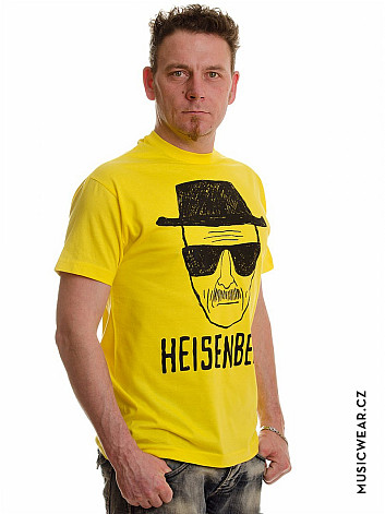 Breaking Bad tričko, Heisenberg Sketch Yellow, pánske