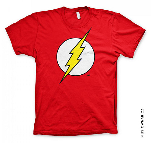 The Flash tričko, Emblem Red, pánske