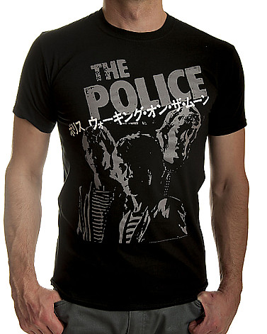 The Police tričko, Japanese Poster, pánske