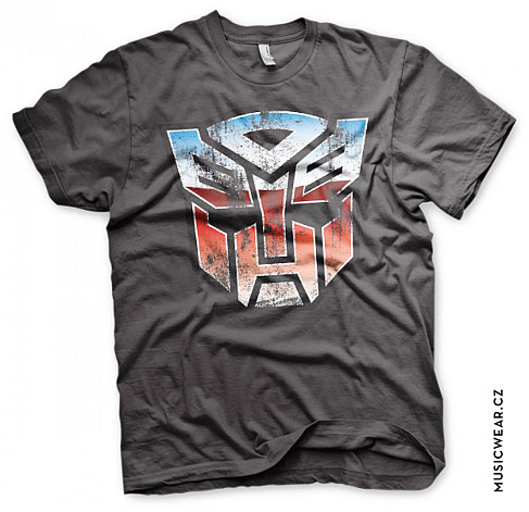 Transformers tričko, Distressed Autobot Shield, pánske