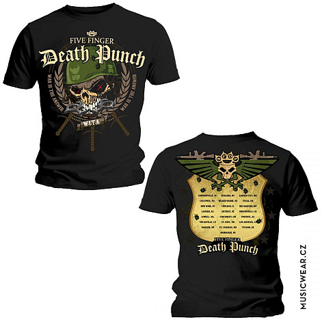 Five Finger Death Punch tričko, Warhead, pánske