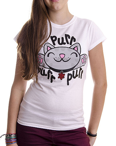 Big Bang Theory tričko, Soft Kitty PurrPurrPurr Girly, dámske