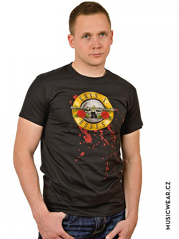 Guns N Roses tričko, Bullet, pánske