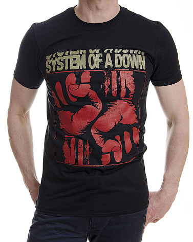 System Of A Down tričko, Fisticuffs, pánske