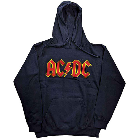 AC/DC mikina, Logo Navy Blue, pánska