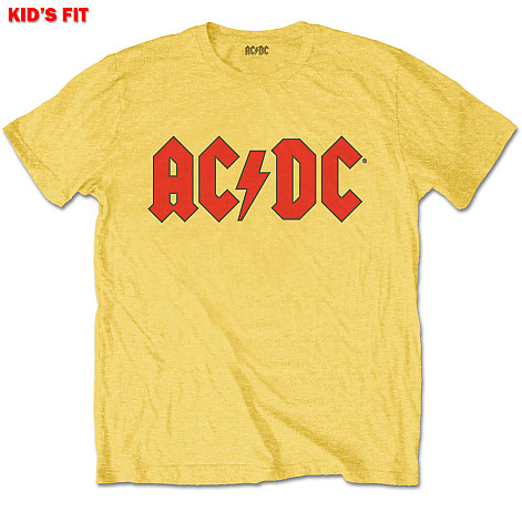 AC/DC tričko, Logo Yellow, detské