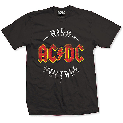 AC/DC tričko, High Voltage Black, pánske