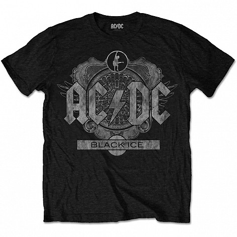 AC/DC tričko, Black Ice on Black, pánske