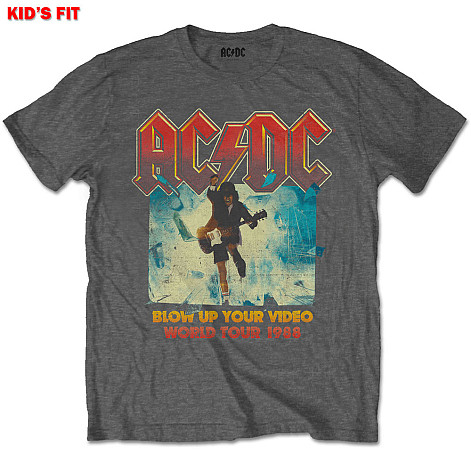 AC/DC tričko, Blow Up Your Video Grey, detské