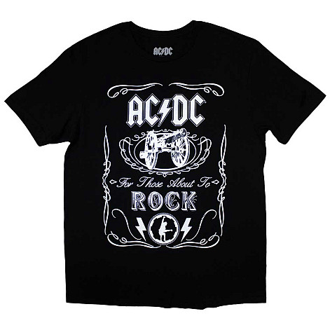 AC/DC tričko, Vintage Cannon Swig Black, detské