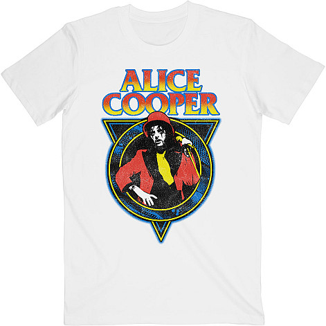 Alice Cooper tričko, Snakeskin White, pánske