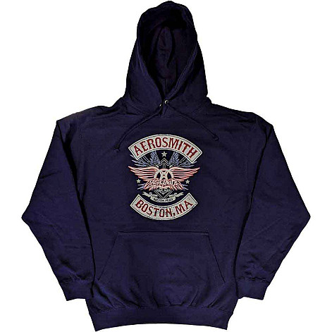 Aerosmith mikina, Boston Pride Navy Blue, pánska