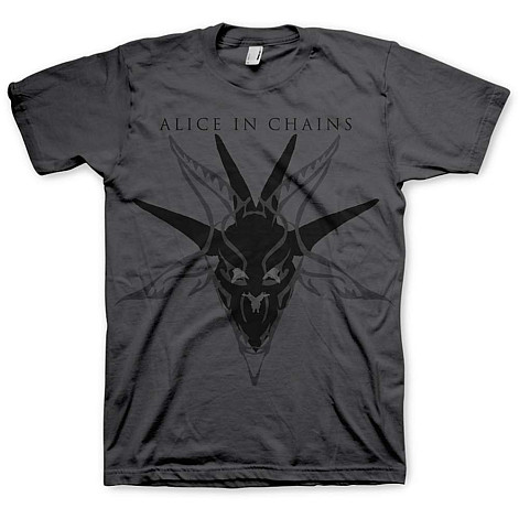 Alice in Chains tričko, Black Skull, pánske