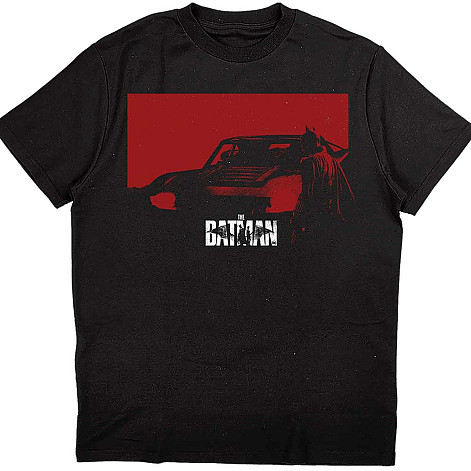 Batman tričko, The Batman Red Car Black, pánske