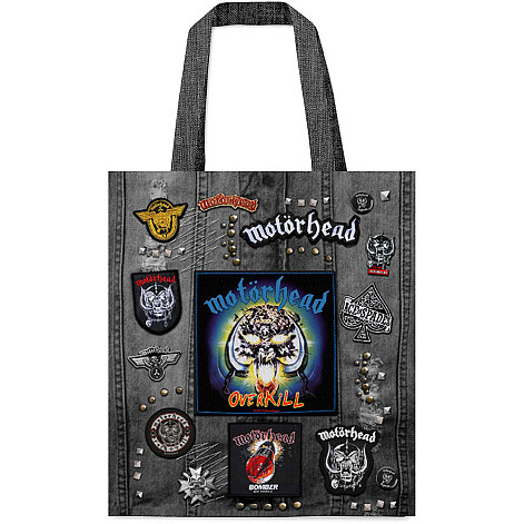 Motorhead nákupná taška Eco PES 40x40 cm/260g, Overkill Multicolor