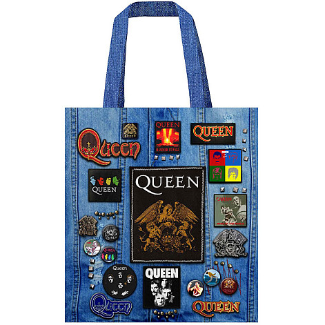 Queen nákupná taška Eco PES 40x40 cm/260g, Crest Multicolor