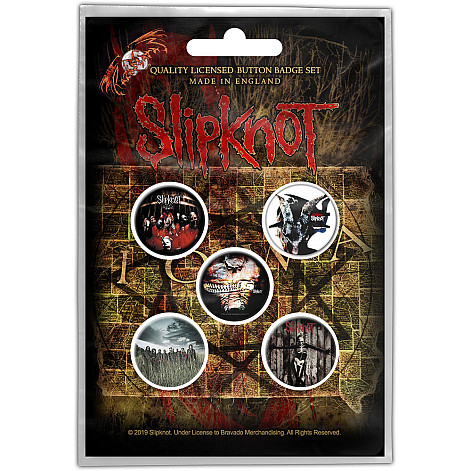 Slipknot sada 5-ti placok, Albums, uni