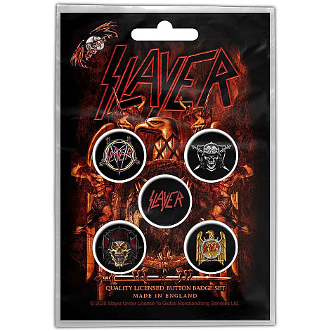 Slayer sada 5-ti placok průměr 25 mm, Eagle