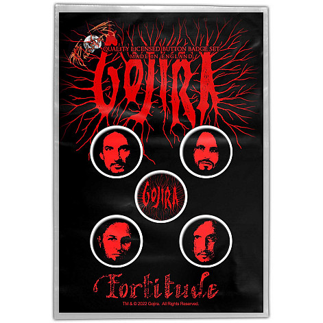 Gojira sada 5-ti placok průměr 25 mm, Fortitude