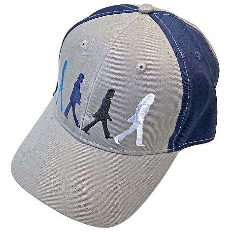 The Beatles šiltovka, Abbey Road Figures Grey & Blue, unisex