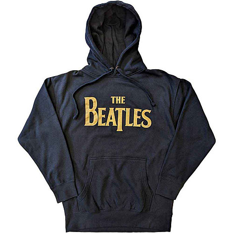 The Beatles mikina, Gold Drop T Logo Navy Blue, pánska