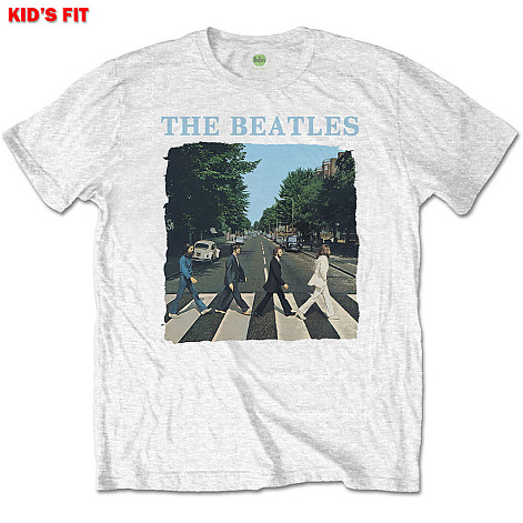 The Beatles tričko, Abbey Road & Logo White, detské