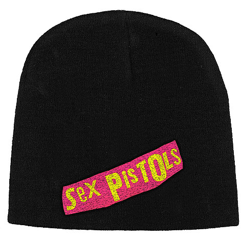 Sex Pistols zimný čiapka, Logo Black