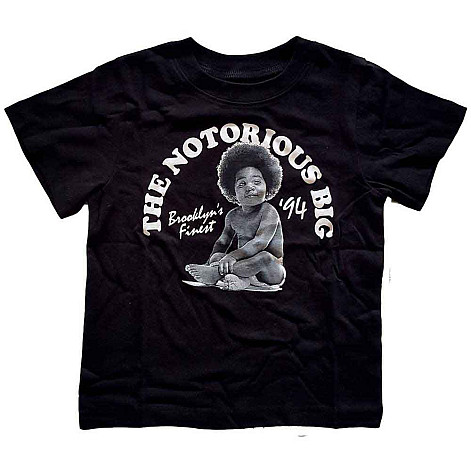 Notorious B.I.G. tričko, Baby Black, detské