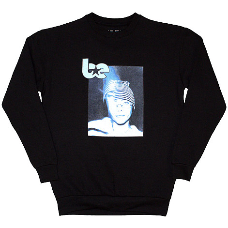 Billie Eilish mikina, Blue Hat Photo Sweatshirt Black, pánska