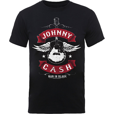Johnny Cash tričko, Winged Guitar, pánske